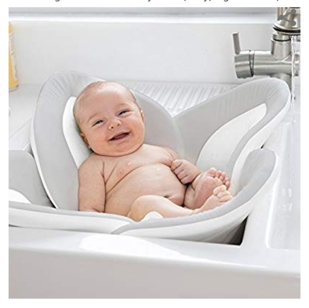 Blue Blooming Baby Bath Lotus